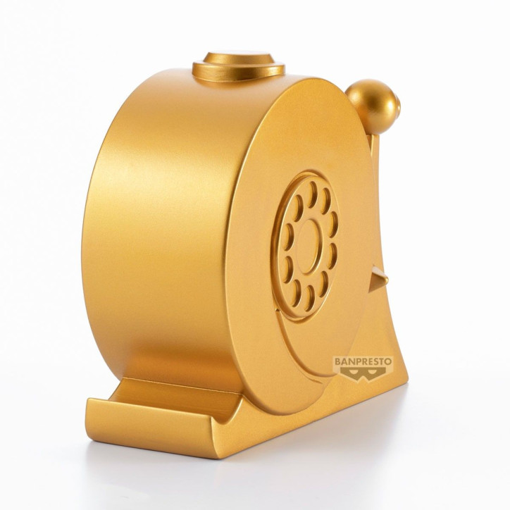 One Piece - Figurine Escargophone - Sofvimates Golden Den Den Mushi