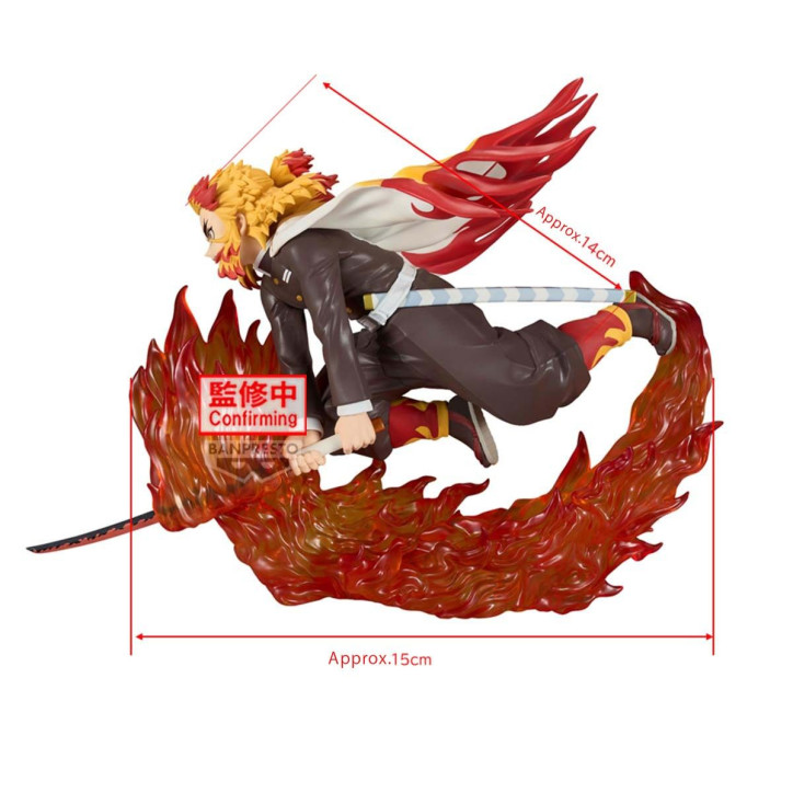 Demon Slayer - Figurine Kyojuro Rengoku - Vibration Stars