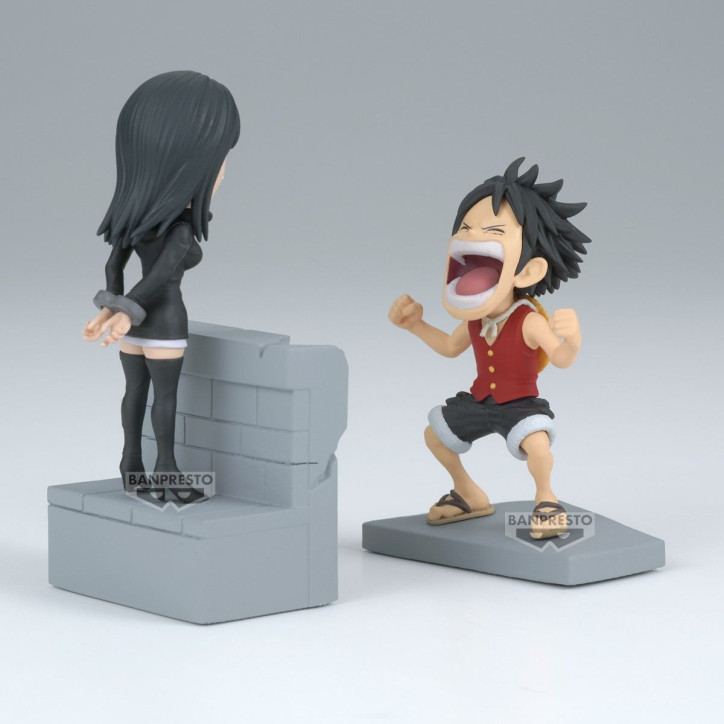 One Piece - Figurine Monkey D. Luffy & Nico Robin - Log Stories - WCF