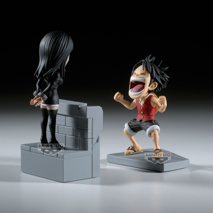 One Piece - Figurine Monkey D. Luffy & Nico Robin - Log Stories - WCF