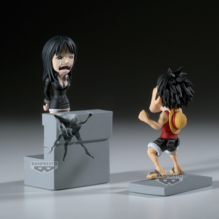 One Piece - Figurine Monkey D. Luffy & Nico Robin - Log Stories - WCF