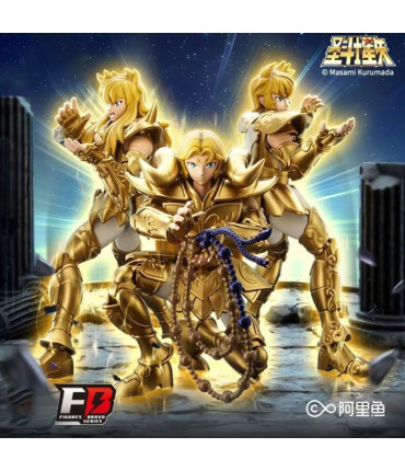 Saint Seiya - Maquette ARIES MU + LEO AIOLIA + SCORPIO MILO