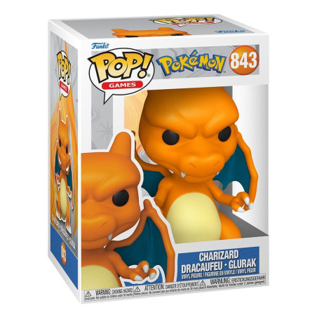 Pokémon - Figurine Dracaufeu - Funko Pop
