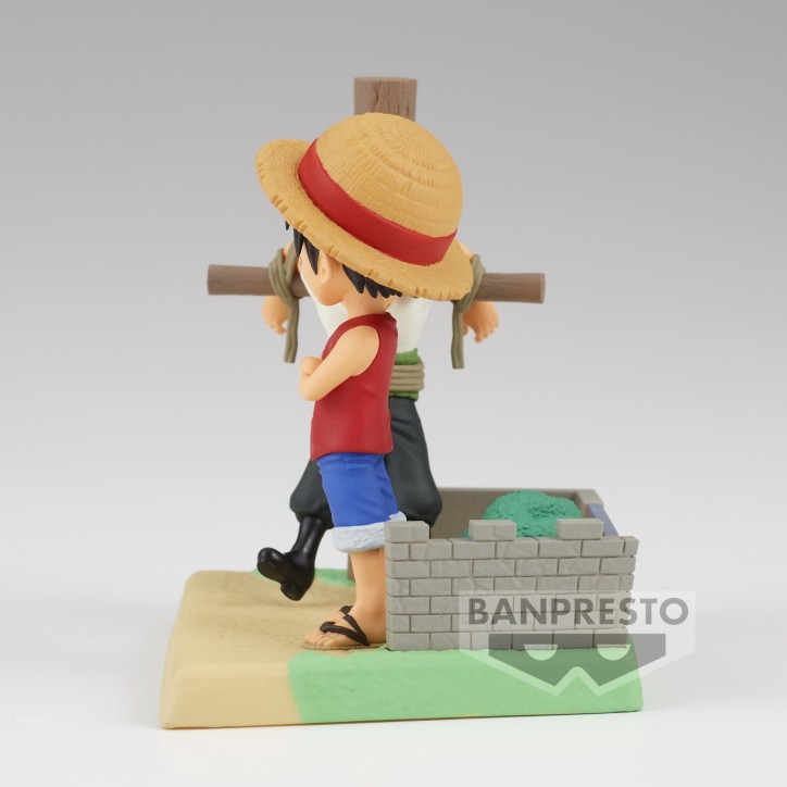 One Piece - Figurine Monkey D. Luffy & Roronoa Zoro - Log Stories - WCF