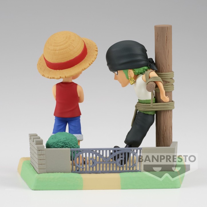 One Piece - Figurine Monkey D. Luffy & Roronoa Zoro - Log Stories - WCF