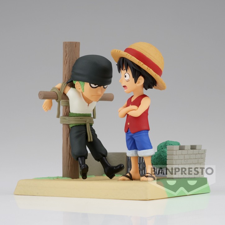 One Piece - Figurine Monkey D. Luffy & Roronoa Zoro - Log Stories - WCF