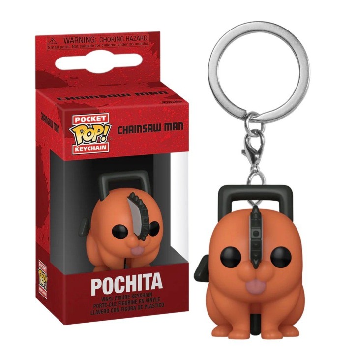 Chainsaw Man - Porte-Clé Pochita - Pocket Pop