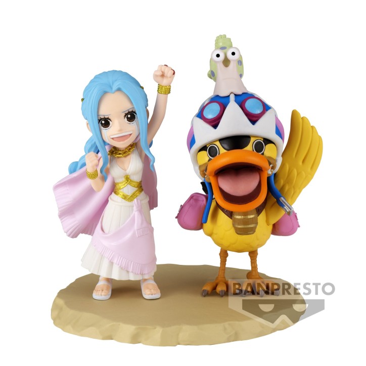 One Piece - Figurine Vivi Nefertari & Karoo - Log Stories - WCF