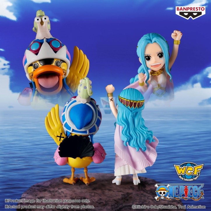 One Piece - Figurine Vivi Nefertari & Karoo - Log Stories - WCF