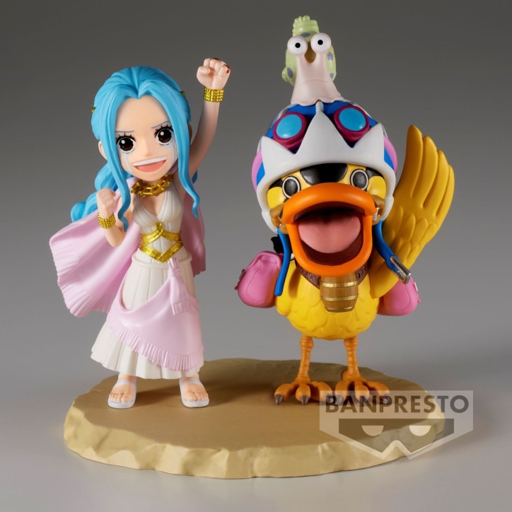 One Piece - Figurine Vivi Nefertari & Karoo - Log Stories - WCF