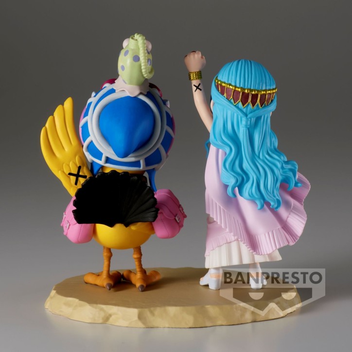 One Piece - Figurine Vivi Nefertari & Karoo - Log Stories - WCF